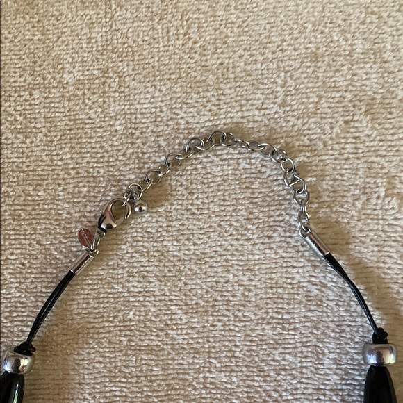 Chico’s Elegant Black and White Necklace - Picture 3 of 12